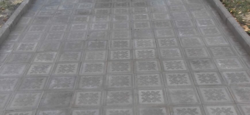 Укладка тротуарной плитки своими руками