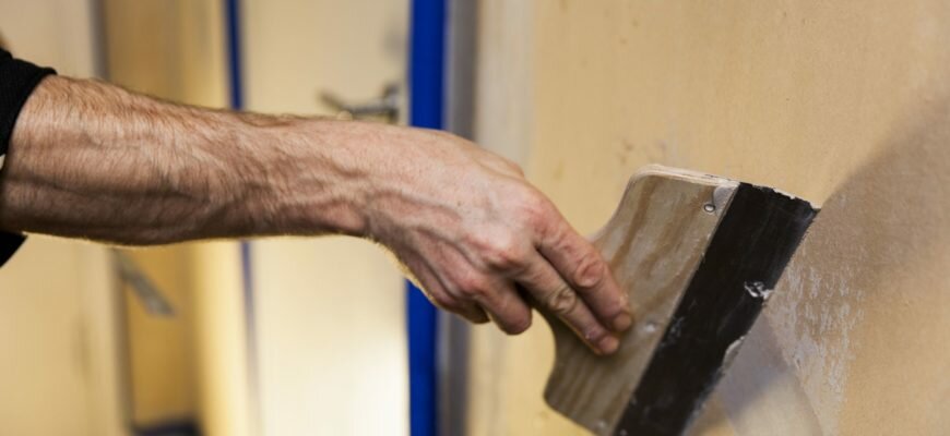 Ремонт штукатурки на внутренних стенах