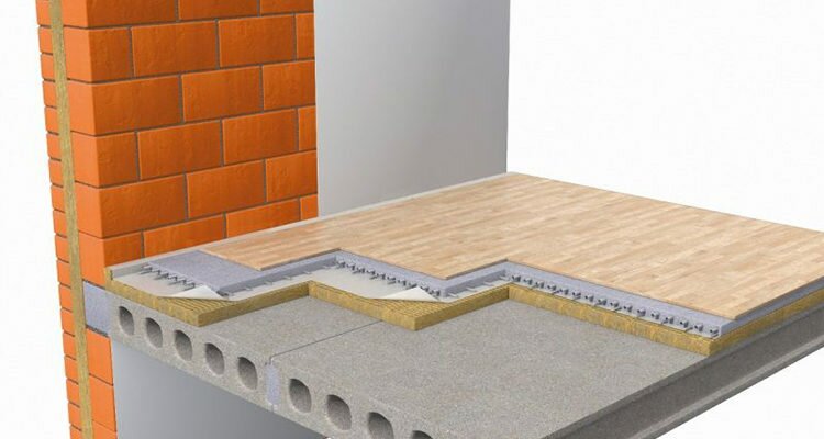 Утепление пола под бетонную стяжку