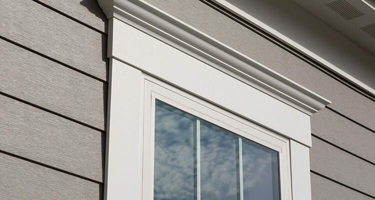 Облицовка окон сайдингом